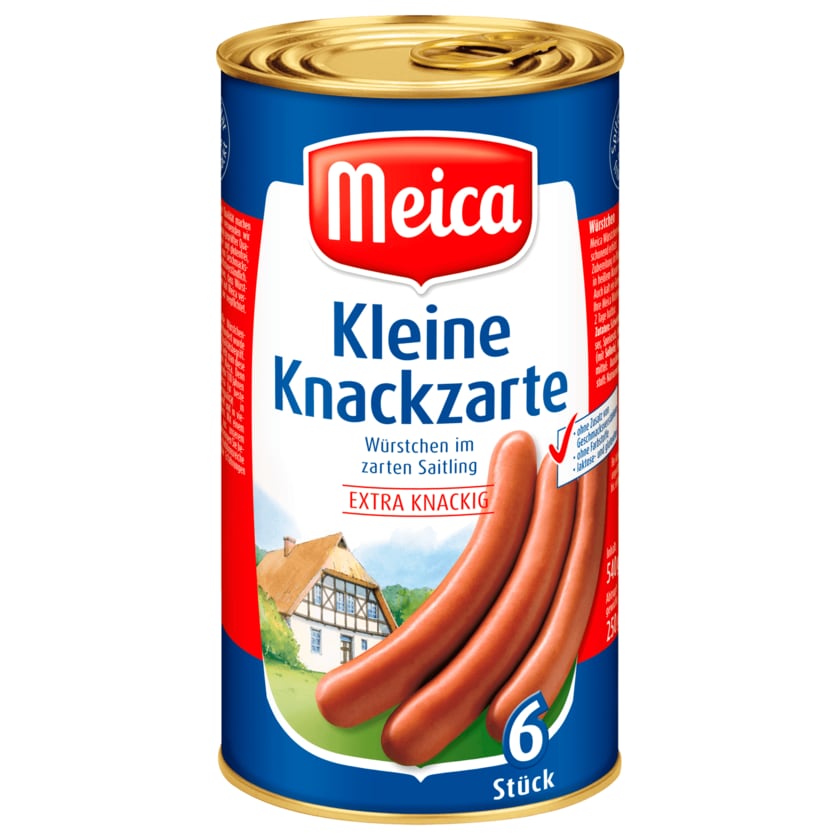Meica Kleine Knackzarte extra knackig 250g, 6 Stück